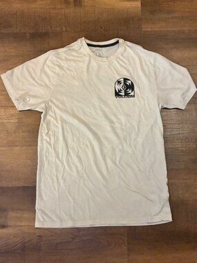 Volcom Modern Fit Graphic Tee White Short Sleeve